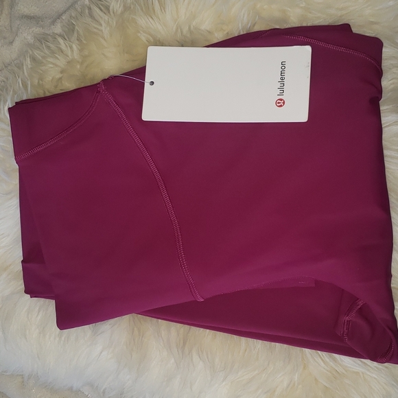Lululemon Base Pace HR Tight 25" MGPR Magenta Purple 12 Nwt - Picture 10 of 11